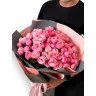 Букет из розовых пионовидных роз Bimba